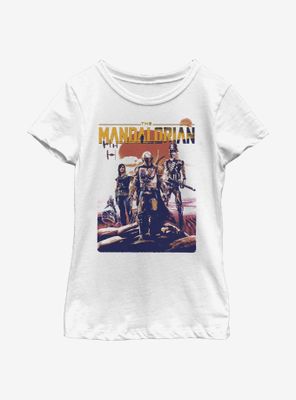 Star Wars The Mandalorian Saga Continues Youth Girls T-Shirt