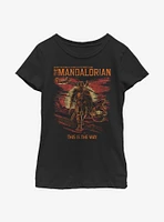 Star Wars The Mandalorian Child Good Bad Youth Girls T-Shirt
