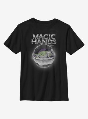 Star Wars The Mandalorian Child Magic Chrome Youth T-Shirt