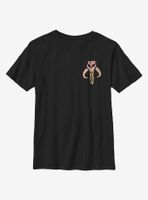 Star Wars The Mandalorian Symbol Mando Youth T-Shirt