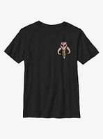 Star Wars The Mandalorian Symbol Mando Youth T-Shirt