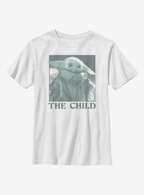 Star Wars The Mandalorian Child Monochrome Youth T-Shirt