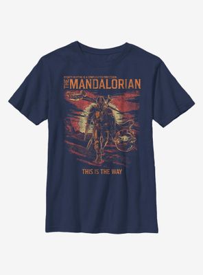 Star Wars The Mandalorian Child Good Bad Youth T-Shirt