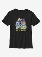 Star Wars The Mandalorian Child Vapor Mando Youth T-Shirt