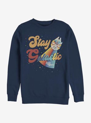 Star Wars Retro Stay Galactic Sweatshirt