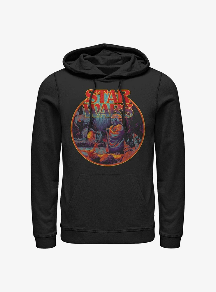 Star Wars Empire Strikes Yoda Hoodie