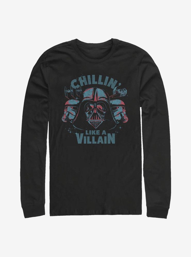 Star Wars Chillin' Like A Villain Long-Sleeve T-Shirt