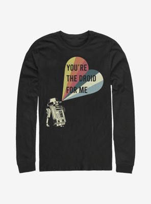 Star Wars You're The Droid For Me Long-Sleeve T-Shirt