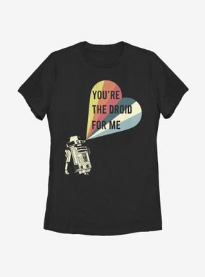 Star Wars You're The Droid For Me Womens T-Shirt