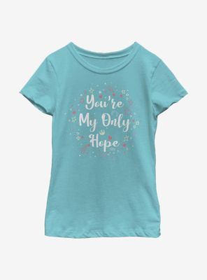 Star Wars You're My Only Hope Youth Girls T-Shirt