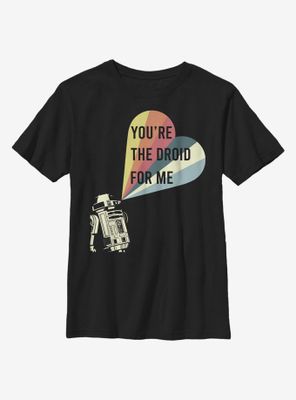 Star Wars You're The Droid For Me Youth T-Shirt