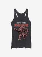 Star Wars Retro Mind The Rancor Womens Tank Top