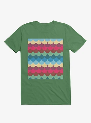 Colorful Mermaid Pattern T-Shirt