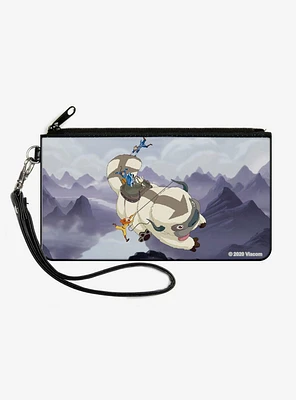 Avatar the Last Airbender Appa Carrying Group Canvas Clutch Wallet