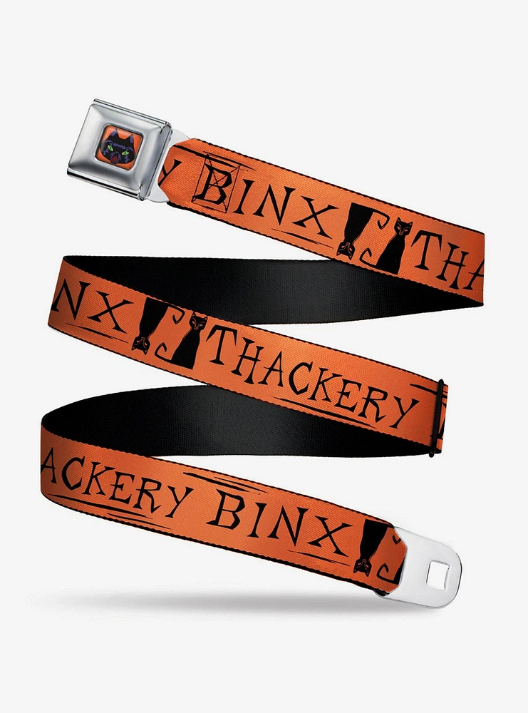 Hocus Pocus Thackery Binx Cat Seatbelt Belt