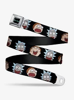 Rick and Morty Expressions Space Seatbelt Belt