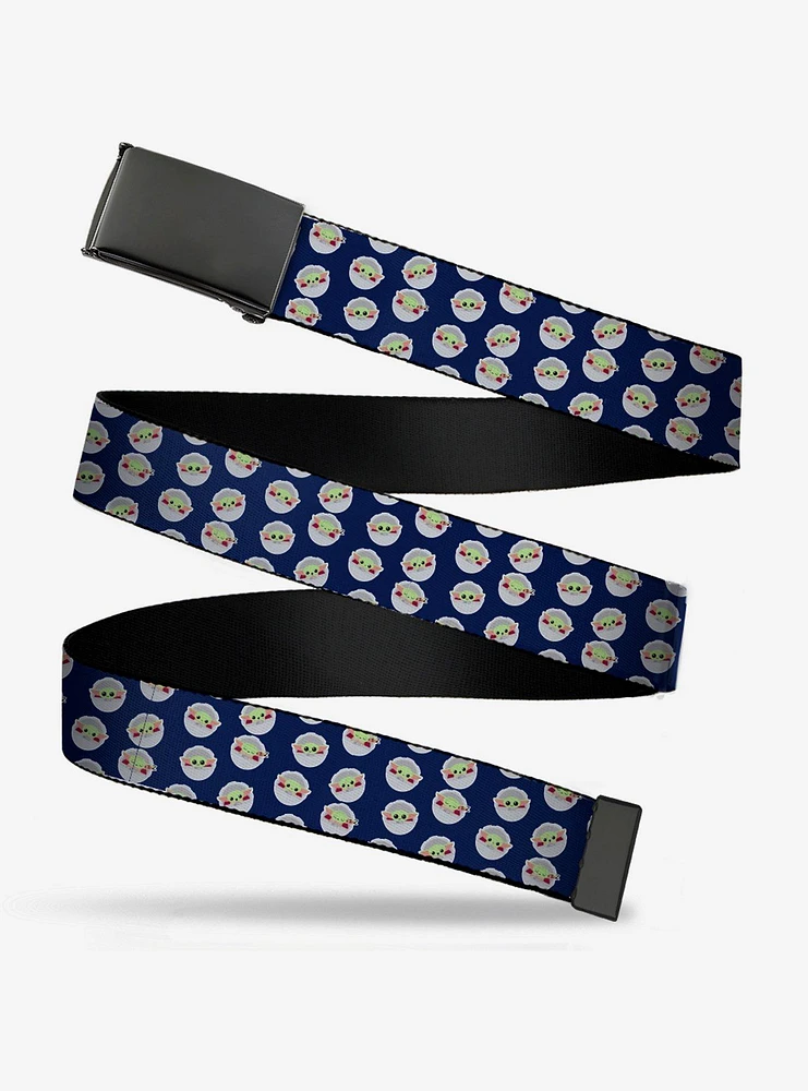 Star Wars The Child Chibi Print Clamp Belt