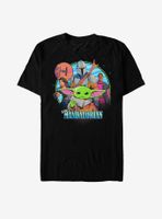 Star Wars The Mandalorian Bright Team T-Shirt