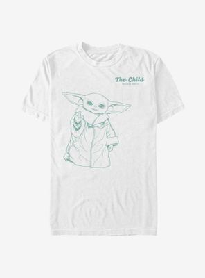 Star Wars The Mandalorian And Child Playful T-Shirt