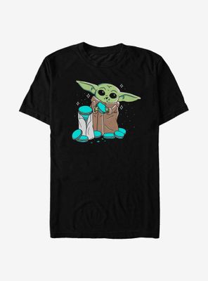 Star Wars The Mandalorian Child Snacking Time T-Shirt