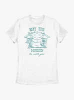 Star Wars The Mandalorian Fourth Child Womens T-Shirt