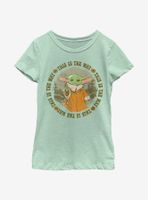 Star Wars The Mandalorian Child Conservation Way Youth Girls T-Shirt