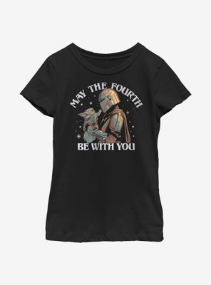 Star Wars The Mandalorian Child Fourth Be Youth Girls T-Shirt