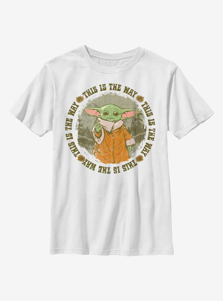 Star Wars The Mandalorian Child Conservation Way Youth T-Shirt