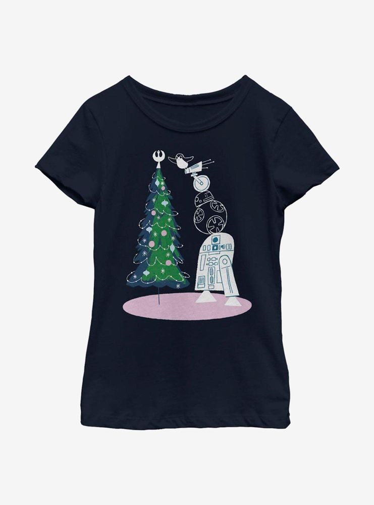 Star Wars Droid Tree Youth Girls T-Shirt