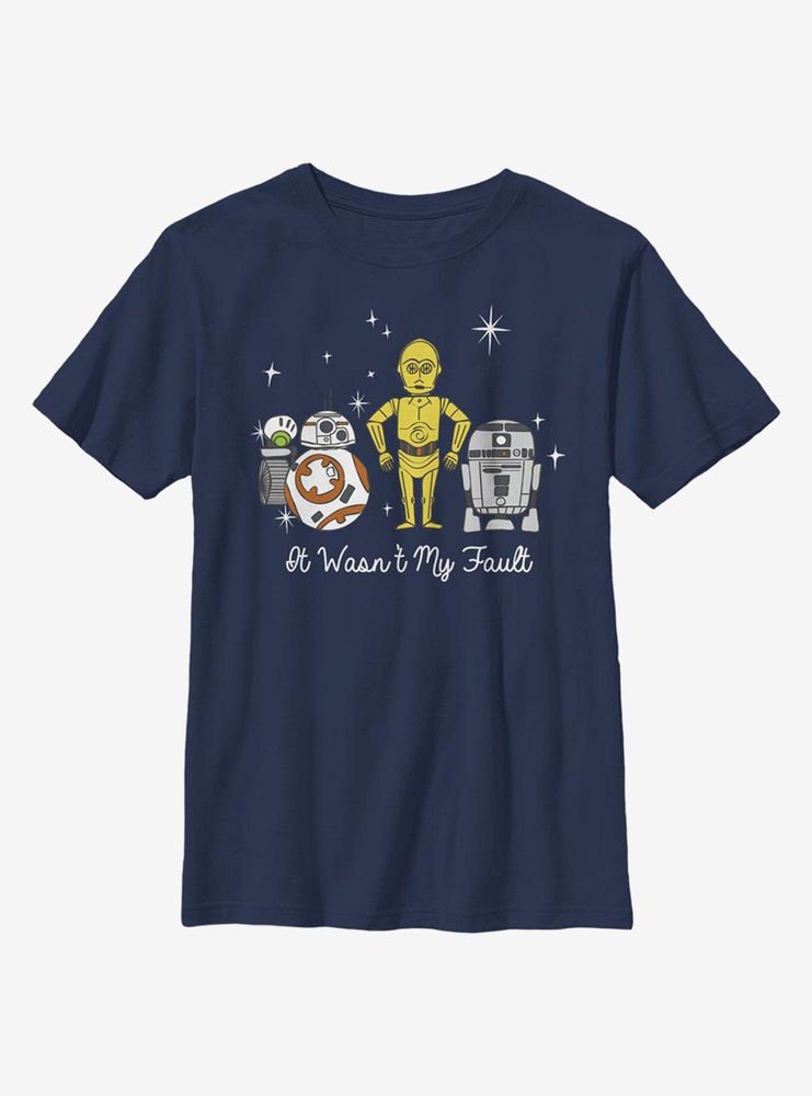 Star Wars It Wasn't My Fault Droids Youth T-Shirt