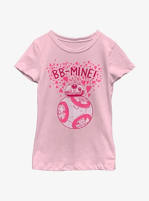 Star Wars: The Last Jedi BB-Mine! Youth Girls T-Shirt