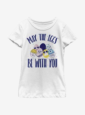 Star Wars: The Last Jedi Eggs Be With You Youth Girls T-Shirt