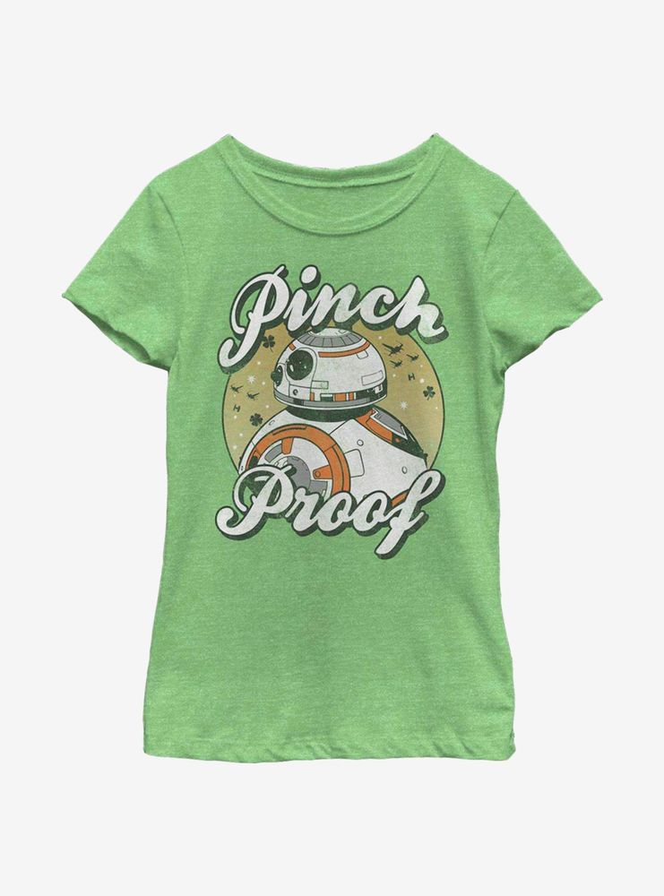 Star Wars: The Last Jedi Pinch Proof BB8 Youth Girls T-Shirt
