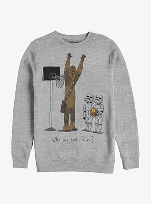 Star Wars Chewie Basketball Sweatshirt