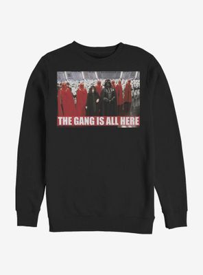 Star Wars Gang Is All Here Sweatshirt
