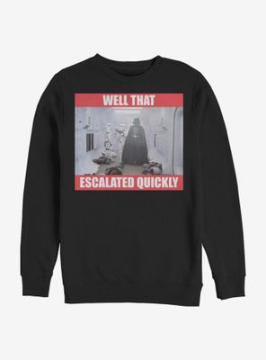 Star Wars Escalated Quickly Sweatshirt