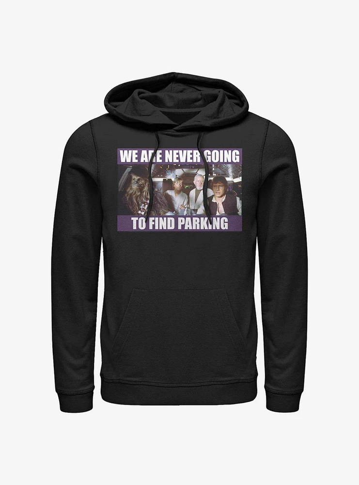 Star Wars Never Find Parking Hoodie