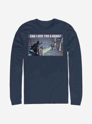 Star Wars Give You A Hand Long-Sleeve T-Shirt