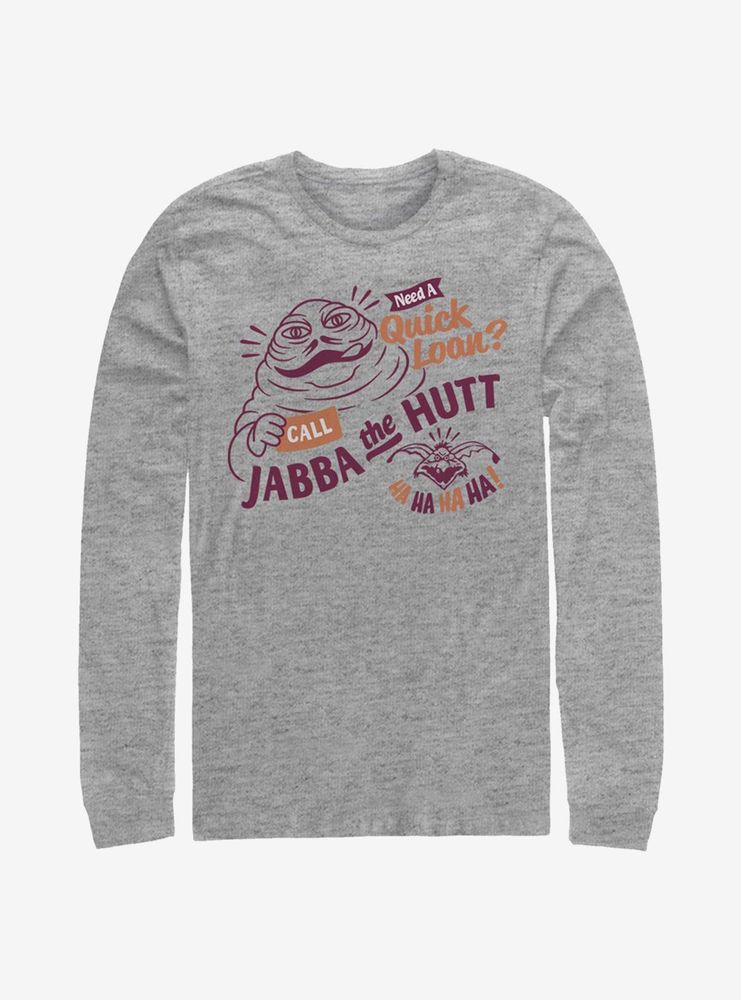 Star Wars Jabba Loans Long-Sleeve T-Shirt