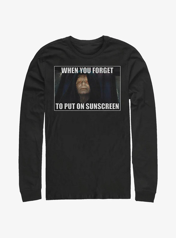 Star Wars Forget Sunscreen Long-Sleeve T-Shirt