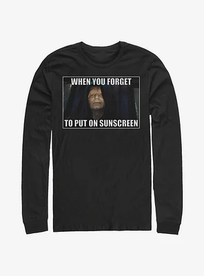 Star Wars Forget Sunscreen Long-Sleeve T-Shirt