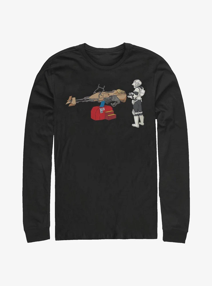 Star Wars Trooper RIde Long-Sleeve T-Shirt