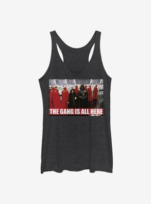 Star Wars Gang Is All Here Womens Tank Top