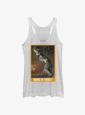 Star Wars Hang There Luke Womens Tank Top