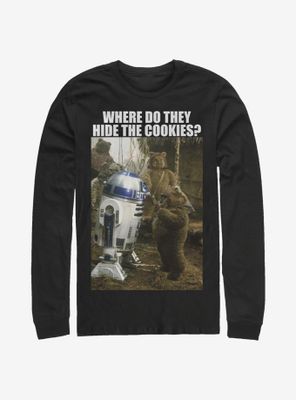Star Wars Hidden Cookies Long-Sleeve T-Shirt