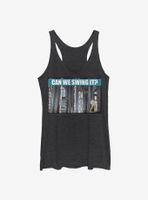 Star Wars Can We Swing It? Womens Tank Top