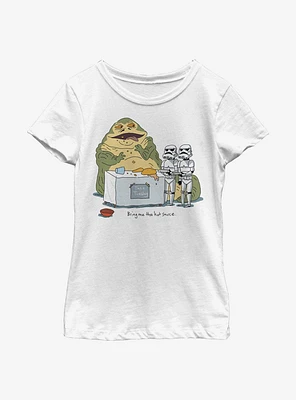Star Wars Hot Sauce Youth Girls T-Shirt