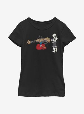 Star Wars Trooper RIde Youth Girls T-Shirt