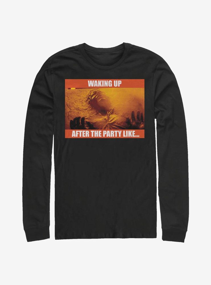 Star Wars Waking Up After The Party Long-Sleeve T-Shirt