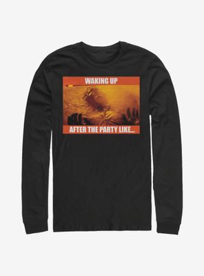 Star Wars Waking Up After The Party Long-Sleeve T-Shirt